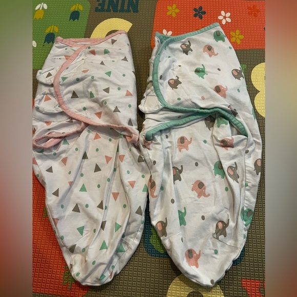 Source Unknown Other - swaddle set 0-3 months​